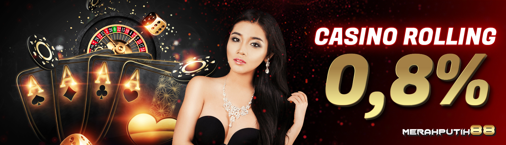 CASINO KOMISI ROLLINGAN 0,8%